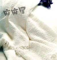 Foreign trade double linen cover blanket casual blanket 100% imitation washed linen European linen cover blanket