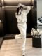 Falvlite Spring and Autumn Age-Reducing Sweatshirt and Sweatpants Set for Women, Stylish and Trendy, Popular on Social Media, Casual Sports Two-Piece Set