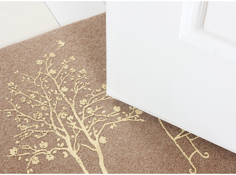Dada thảm chân pad cửa mat mat cửa hội trường nhà 蹭蹭 pad có thể lau cửa phòng tắm hấp thụ nước chống trượt thảm ghép trải sàn