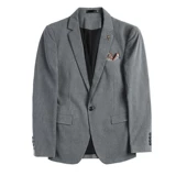 Мужской комплект, пиджак классического кроя для отдыха, костюм, свадебное платье, облегающий крой