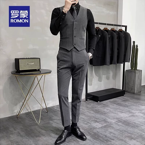 Brother, жилет, мужской комплект, классический костюм, комбинезон