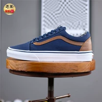 Old Wan VANS Spot Old Skool Men Giày cắt thấp vải thông thường Giày trượt ván VN0A38G1MVE giày converse nữ