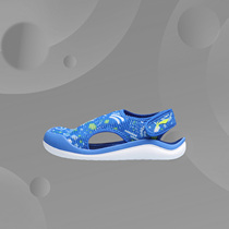 Li Ning sneakers men's children 3-6 years old light round head breathable shoes hook and loop sneakers YKKQ026