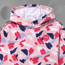 Li Ning children's clothing boys Wei Yi Zhongda children's comfortable Joker pullover hooded Wei Yi children's new tide YWDP268