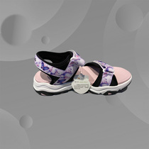 Anta children's shoes girls casual sandals 2020 summer new girls open-toed hook and loop sandals 322026969