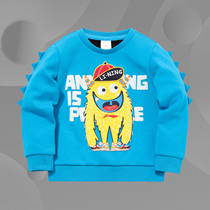 Li Ning children's clothing men's children's 2020 winter new plus velvet warm cute vests pants set YWDQ349