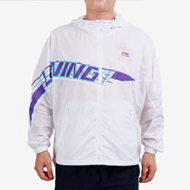 Li Ning sports windbreaker men's 2020 new light and thin hooded windproof loose fashion coat AFDQ217