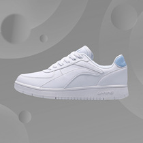 Li ning women's classic casual shoes breathable fashion sports shoes white spring and autumn non-slip tide AGCP422