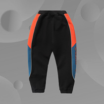 Li Ning Children's Wear 2021 Spring Boys Cotton Sports Pants Children's Knitted Pants Children's Wear Pants YKLR141
