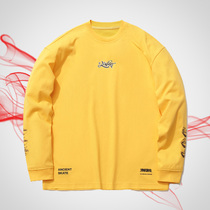 Li Ning Spring New Skateboard Series Men's Crewneck Loose Cotton Long Sleeve T-Shirt AHSR033