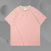 Li Ning Fashion Leisure Fashion Sports Fashion Series Women's Loose Short Sleeve T-Shirt AHSQ246