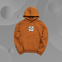 Li Ning Paris Fashion Week Mogao Grottoes Lotus Pattern Men's Hooded Wear AWDQ625