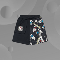 Li Ning short pants men and children 2020 new summer men's knitted shorts YKSQ221