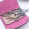 Korean Cute Key Bag for Women, Household Key Storage Bag, Mini, Compact, Simple, Waist-Hanging Keychain, Key Bag