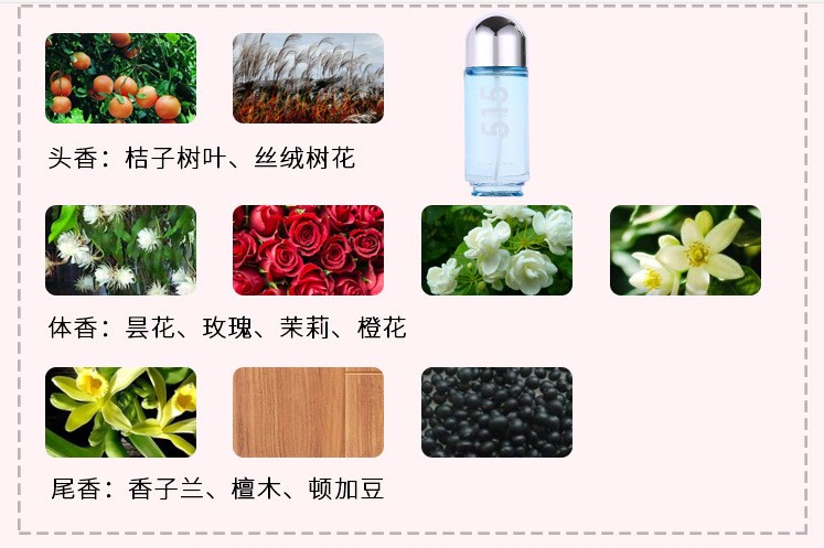 Authentic Kneeling 515 hương trái cây biển tươi kéo dài hương thơm tùy chọn 50ml không khuyến mãi lợi nhuận - Nước hoa nước hoa versace eros