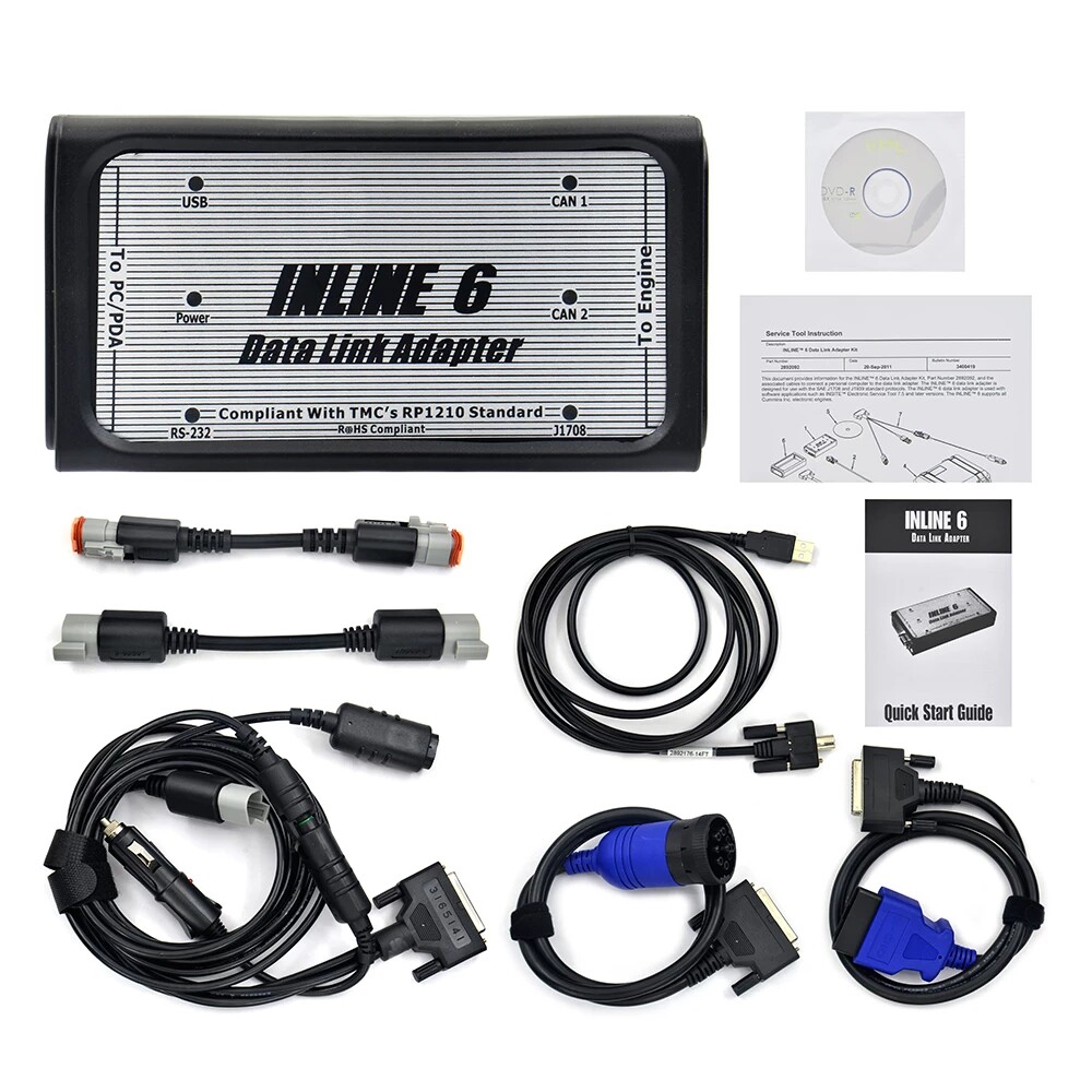 Cummins 6th generation Cummins INLINE 6 Data Link Cummins 6 diesel vehicle diagnostic instrument V8 7