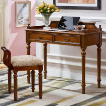 American desk Solid wood computer office writing desk Simple small apartment home study desk Bedroom study furniture