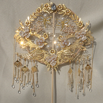 Original long handle flow of fan fan fan clothing accessories stamping and transparent fan finished fan fan