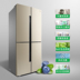 tủ lạnh sharp 4 cánh Ronshen / Rongsheng BCD-456WD11FP tủ lạnh biến tần bốn cửa mở cấp hộ gia đình không có sương giá tủ lạnh mini 2 cửa Tủ lạnh