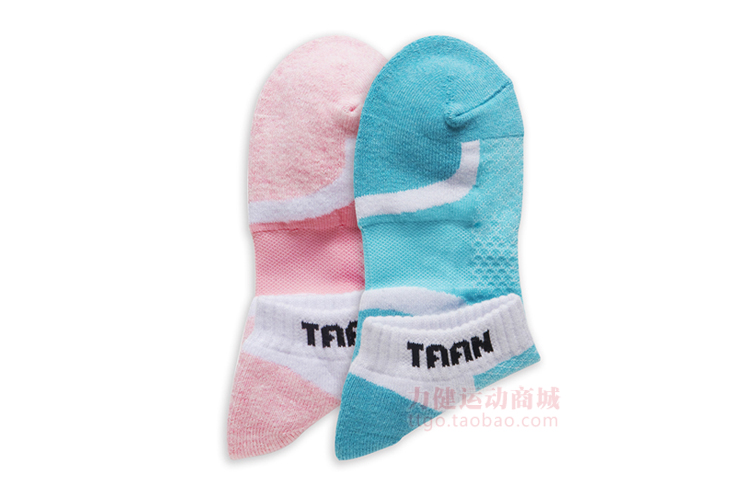 Vớ thể thao TAAN Taan Phụ nữ cotton dày khăn dưới chân cầu lông quần vợt mồ hôi trong vớ ống thấp vợt cầu lông chính hãng
