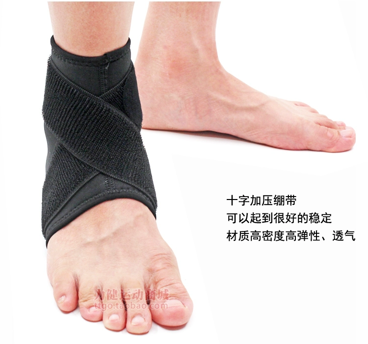 Li Ning thể thao mắt cá chân ấm áp mắt cá chân ấm áp chạy chuyên nghiệp bảo vệ bóng rổ bóng đá cầu lông mắt cá chân bong gân nam và nữ