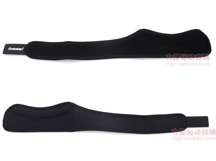 Kawasaki thể thao bảo vệ đầu gối vành đai shin chạy bóng rổ cầu lông cưỡi thoáng khí hấp thụ sốc áp lực bảo vệ thiết bị nam và nữ - Dụng cụ thể thao