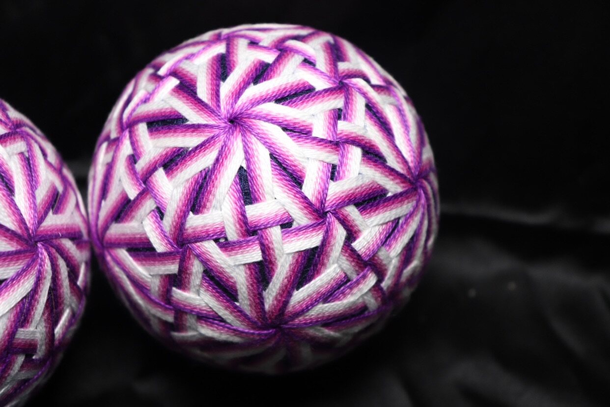 mango Temari ball lost material package finished product 10cm