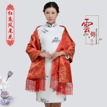 Nanjing Yunjin shawl Exquisite packaging gift box Shujin characteristic Chinese style soft send friends wedding mother shawl