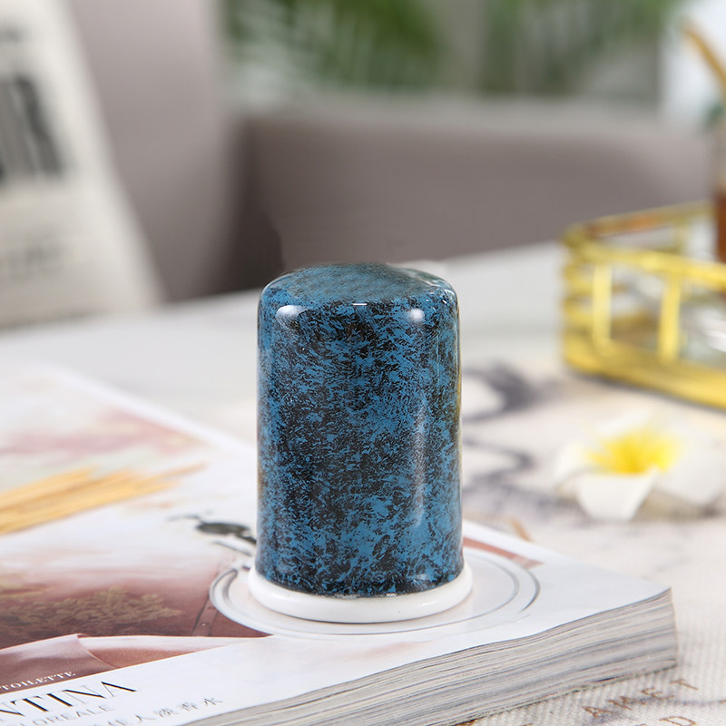 Toothpick box individuality creative toothpick cylinder home living room cotton stick containing cartridge lid cute minima portable toothpick bucket