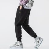 Демисезонные штаны, утепленные повседневные брюки, оверсайз, на шнурках