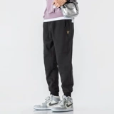 Демисезонные штаны, утепленные повседневные брюки, оверсайз, на шнурках