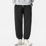 Элитные весенние утепленные трикотажные штаны, коллекция 2023, свободный крой