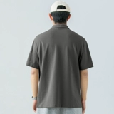 Футболка polo, летняя однотонная футболка с коротким рукавом, рубашка для отдыха