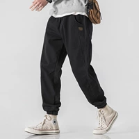 Черный [0996 Хлопковые рабочие брюки]