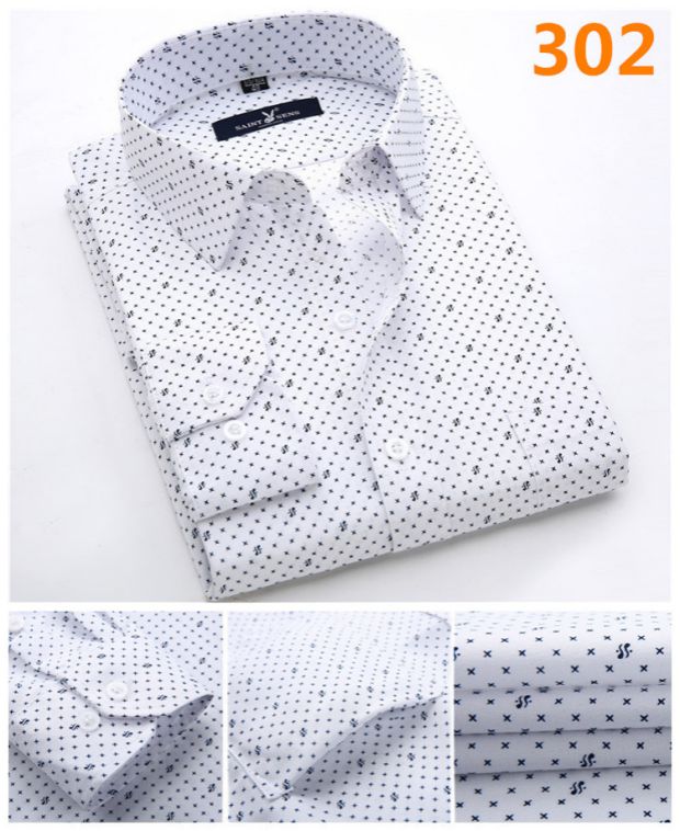 Áo sơ mi nam tay dài 2018 mới mỏng giản dị kinh doanh tự trồng không áo sơ mi nam sọc cotton trung tính áo sơ mi công sở
