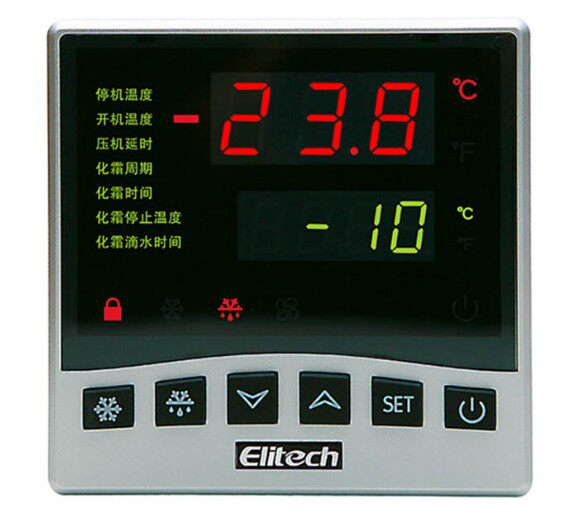 Jingchuang refrigerator temperature controller ELITECH LTC-100 two-piece microcomputer temperature controller