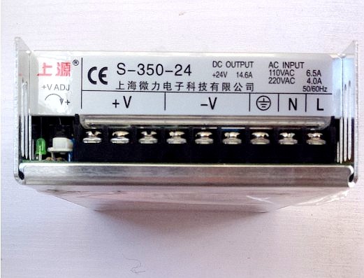 Shanghai Microforce Shangyuan DC Regulated Switching Power Supply S-350-24 S-350-12 S-350-18 -36