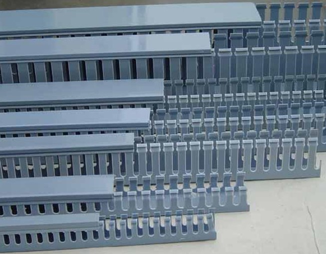 Gray wiring duct PVC wiring duct 40X40mm 4040 line slot 4025 line slot 4060 line slot