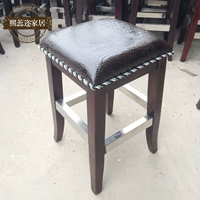 Квадратная крышка стула ржавчина сталь