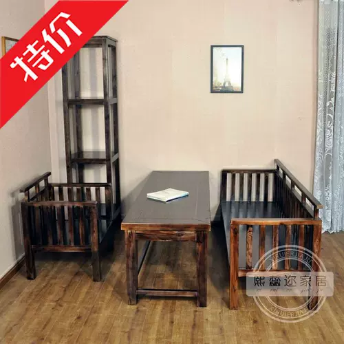 Сплошная древесина восемь бессмертных стульев на стола