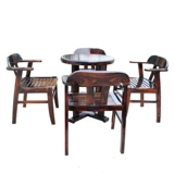 Наружные балконные столы и стул Комбинированные три -части на открытом воздухе повседневное железное литье алюминиевое кресло комплект набор для стола стулья стул стул