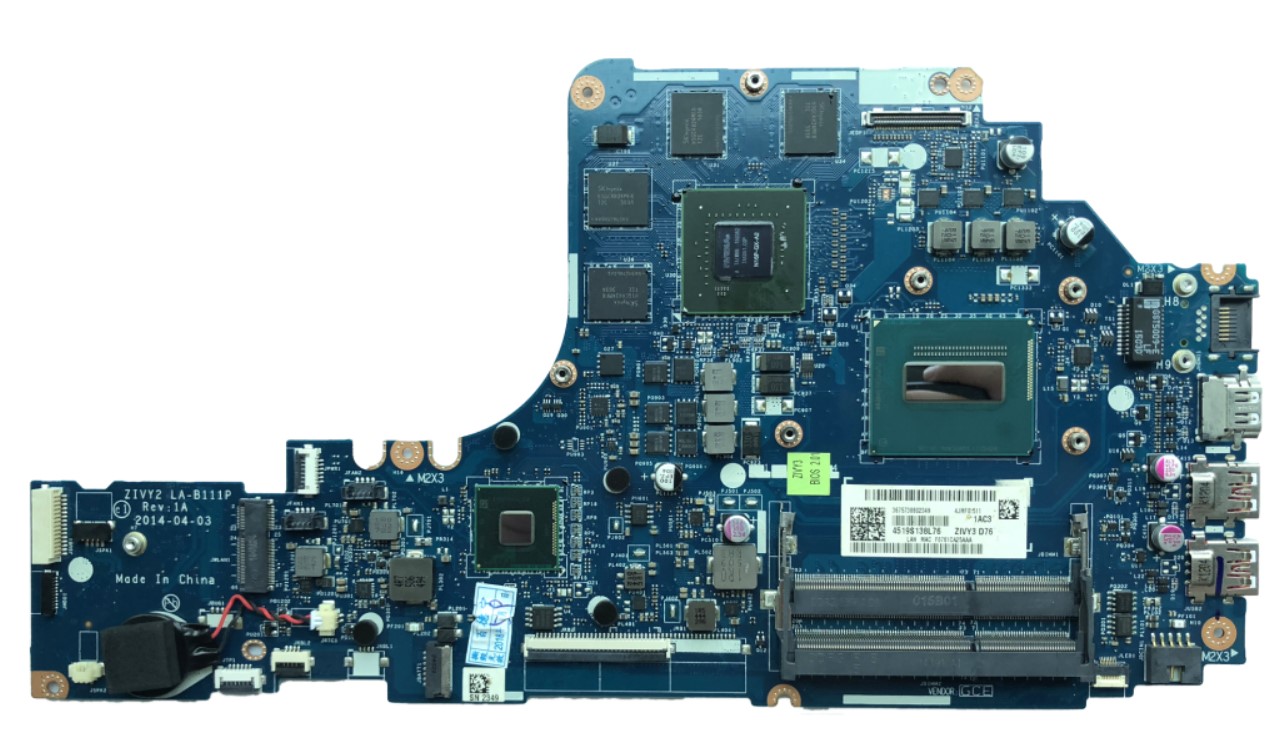 Lenovo Y50-70 Y50P-70 motherboard Lenovo Y40-70 Y40-80 Y40-80 LA-B111P motherboard