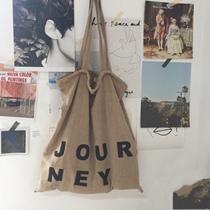 littlechicthings (New)mybag Eco-friendly Tote Texture Shoulder Bag (Khaki)