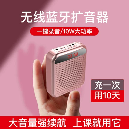 诺必行 Беспроводной дорожный микрофон, маленький портативный мегафон, пчела, обучение