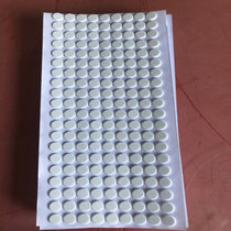 Promotional white foam eva rubber pad furniture self-adhesive sponge foot pad diameter 1CM single-sided tape foam eva pad