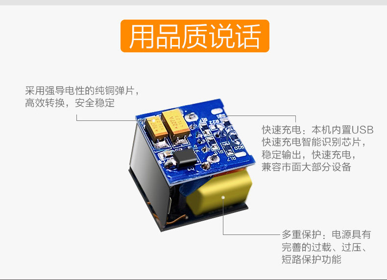 chargeur PISEN pour téléphones APPLE APPLE - Ref 1299857 Image 8