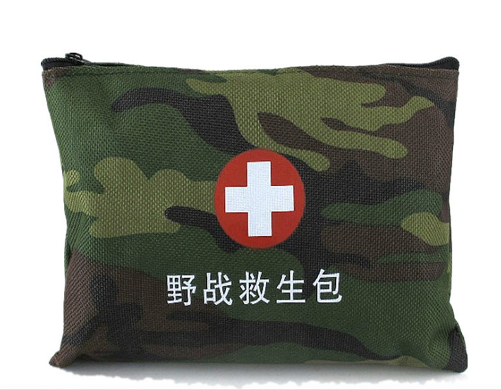 Outdoor camouflage portable first aid kit field medical kit family life saving kit field survival equipment care package