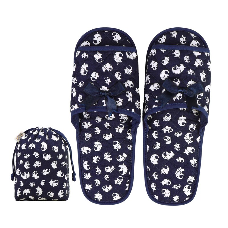 Nb-293 Thailand Naraya Cotton Home and Travel Portable Foldable Hotel Slippers