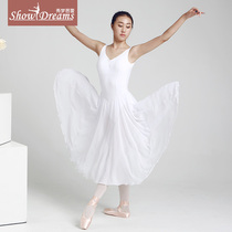 Vest dress adult ballet practice clothes dance practice dress Gymnastics