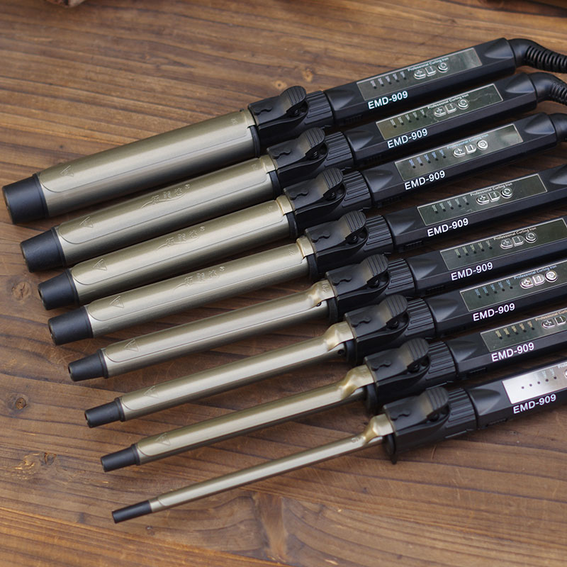 Rotatable Curly Hair Stick Large Roll Professional Photo Gallery Hairdresser Size Wave Live-in Sea Inner Buckle Unhurt Power Generation Roll Stick